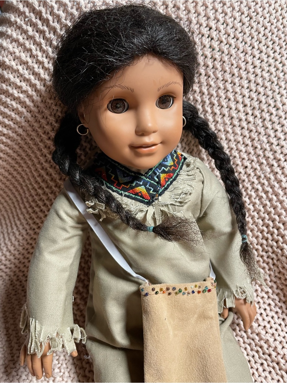 American Girl Kaya Doll Pleasant Company Vintage 18 Inch Native American Outfit